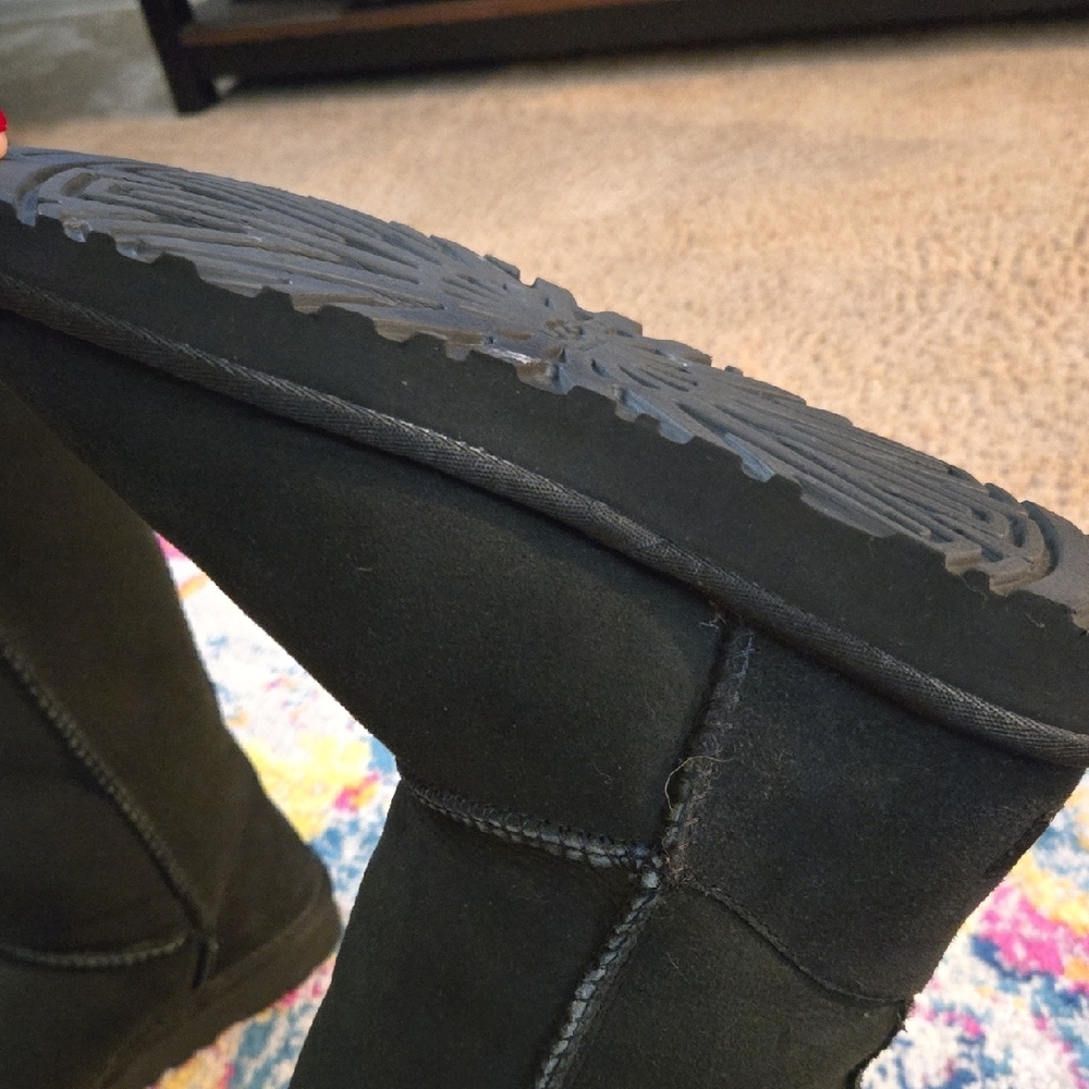 UGG Classic Black Tall Boots - Picture 5 of 15